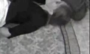 او به او ملافه و زیبا و سکس دکتر کار در حمام.
